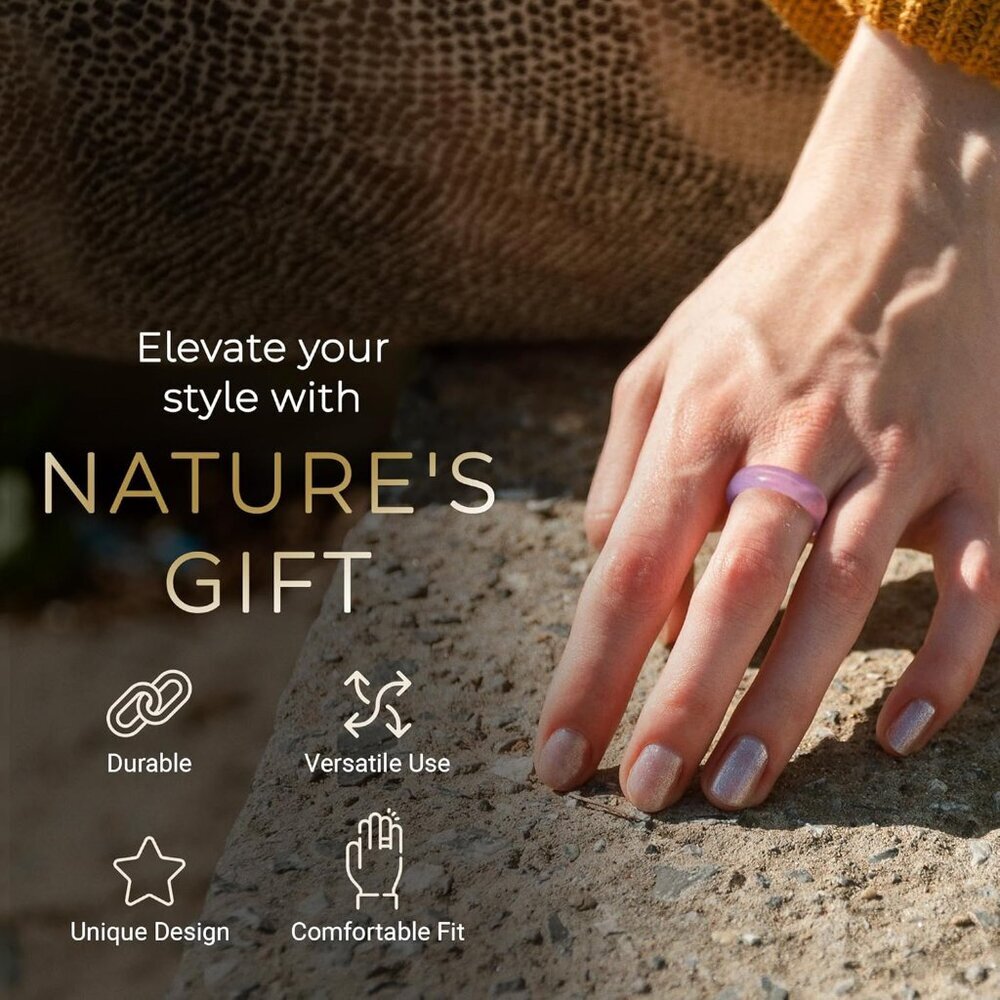 Stone Ring Collection, Stacking Rings For Women &… - image 2